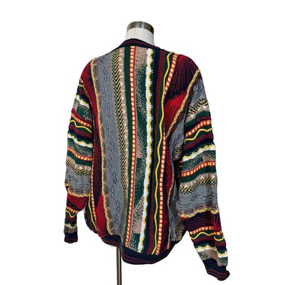 Coogi Mens Sweater -Missing Tag- Cotton Colorful - XL/XXL - Picture 5 of 10